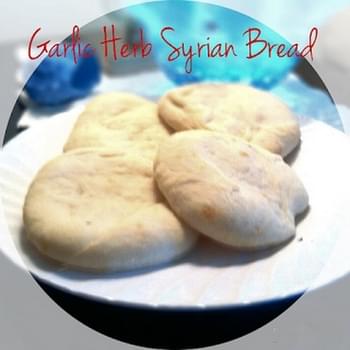 Garlic Herb Syrian Bread