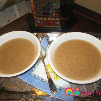 Cream of Wheat Pudding - "Simit Halva" or "Mammounieh"