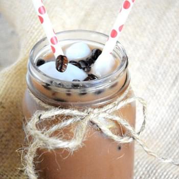 Salted Chocolate Iced Coffee