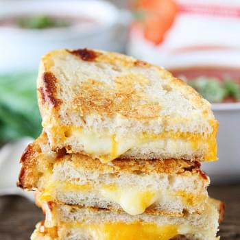 Three Cheese Grilled Cheese