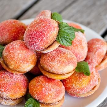 Peach Cookies {That Look Like a Real Peach!}