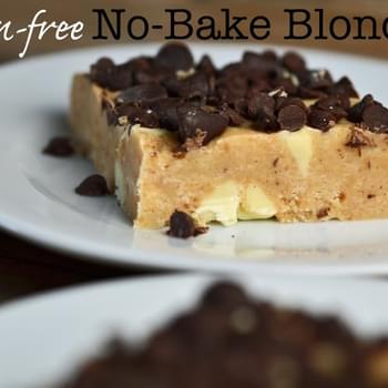 No-Bake Gluten-Free Blondies