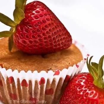 Clean Eating Strawberry Muffins