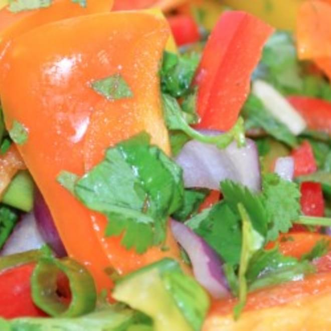 Sweet Peppers Salad