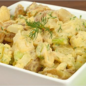 Egg and Potato Salad w/Buttermilk-Dill Dressing