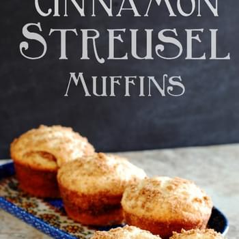 Easy Cinnamon Streusel Muffins