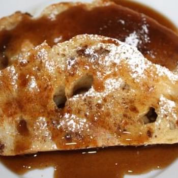 French Toast with Cinnamon Syrup