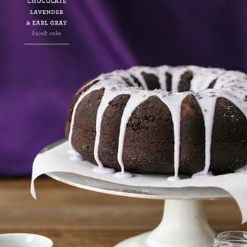 Chocolate Lavender & Earl Gray Bundt Cake