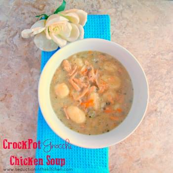 Crock Pot Gnocchi Chicken Soup