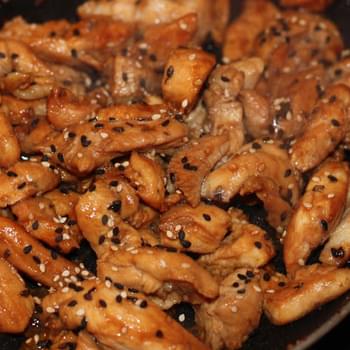 Asian Sesame Chicken Stir Fry (FODMAP friendly)