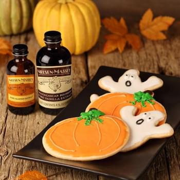 Celebrate Halloween with Boo-tastic Almond Sugar Cookies