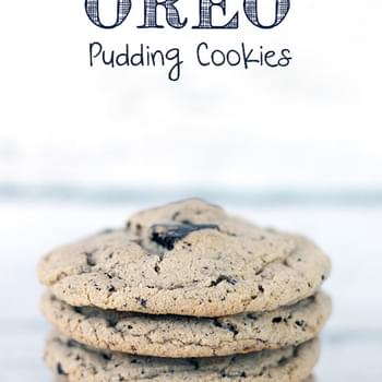 Oreo Pudding Cookies