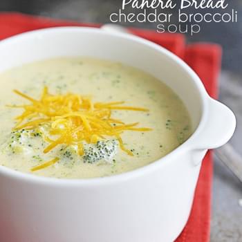 Panera Bread Cheddar Broccoli Soup {Copycat}