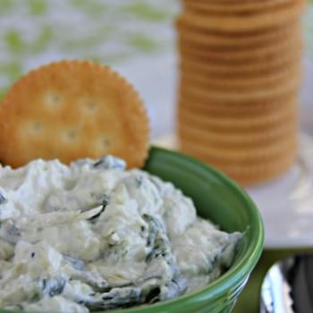 Cold Spinach and Artichoke Dip