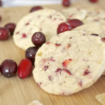 Cranberry Ginger Sugar Cookies ~ Day 1 of the 12 Days of Cookies ’12