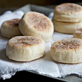 Homemade English Muffins for the Bread Machine