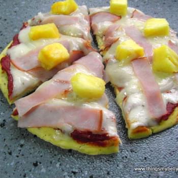 GF Thin Crust Hawaiian Pizza