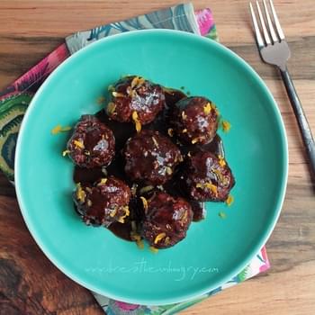 Jamaican Jerk Meatballs (Low Carb and Gluten Free)
