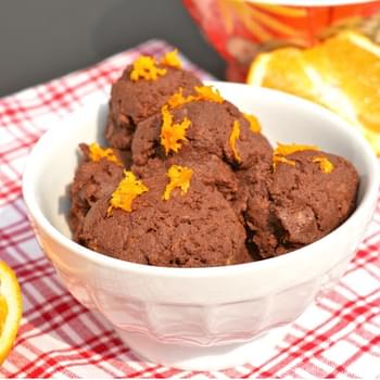 Dark Chocolate Orange Ice Cream - Paleo