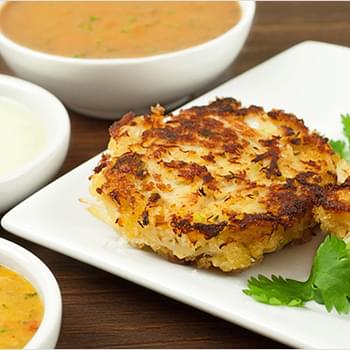 Pan-Asian Crab Cakes With Three Dipping Sauces