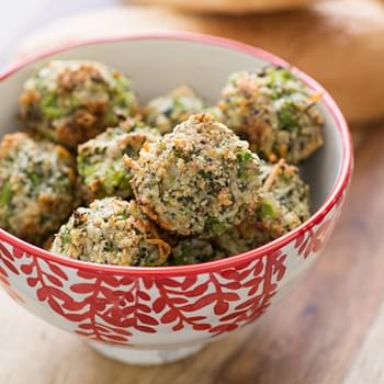Broccoli Parmesan Meatballs