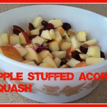 Apple Stuffed Acorn Squash