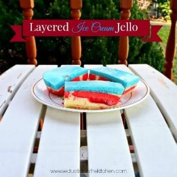 Layered Ice Cream Jello