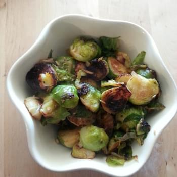 Brussell Sprouts with Wine and Shallots