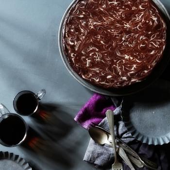 Hot Chocolate Brownie Torte