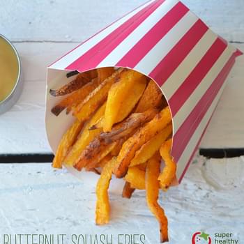 Sweet and Salty Butternut Squash French Fries