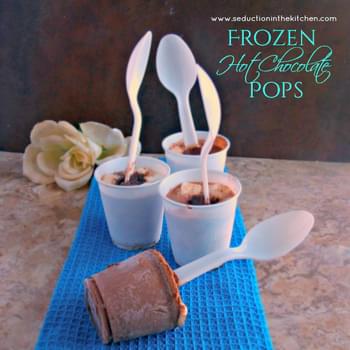 Frozen Hot Chocolate Pops