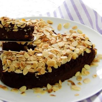 Aldmond Chocolate Borlotti Bean Cake - pressure cooker