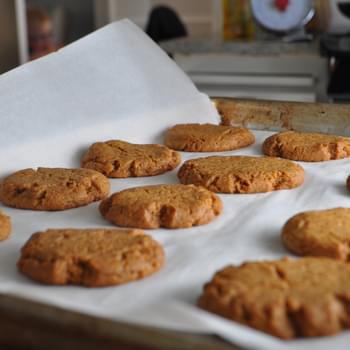 Peanut Butter Cookies the Healthier Way