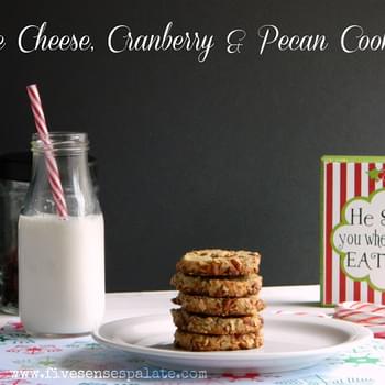Blue Cheese, Cranberry & Pecan Grown-Up Cookies