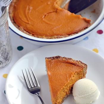 NEW! Pumpkin Pie! (vegan, soy-free, gluten-free)
