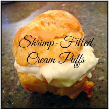 Shrimp-Filled Cream Puffs