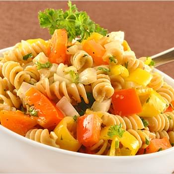 Two-Pepper Pasta Salad