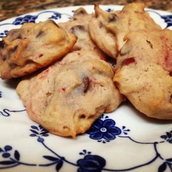Sour Cherry Chocolate chip cookies