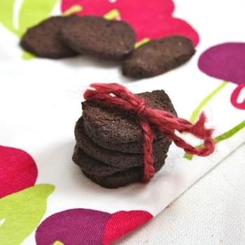 Homemade Healthy Chocolate Wafers