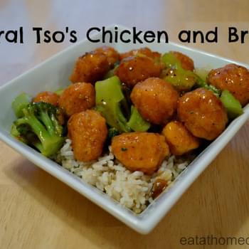 General Tso’s Chicken and Broccoli
