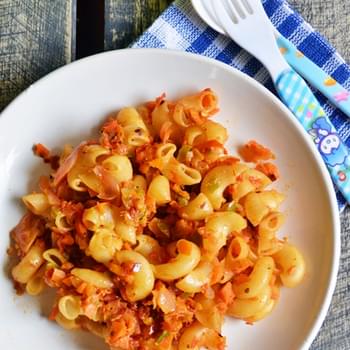 Mac n veggies n cheese recipe | Easy pasta recipes