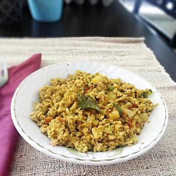 Egg Bhurji Recipe (Anda Burji Recipe) – Indian scrambled eggs