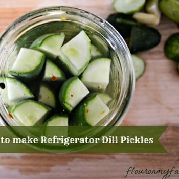 Pickles | How to Make Refrigerator Garlic Dill Pickles