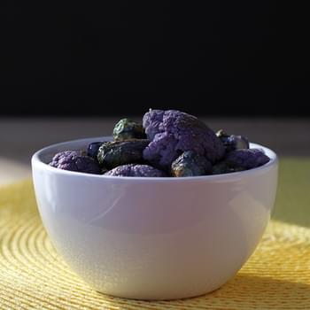 Browned Butter Purple Cauliflower