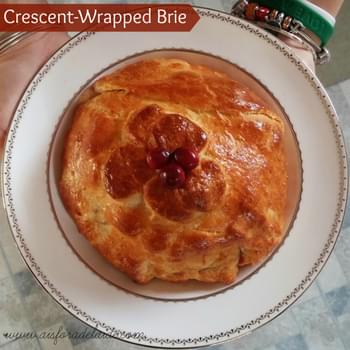 Crescent-Wrapped Brie with Cranberries and Pecans