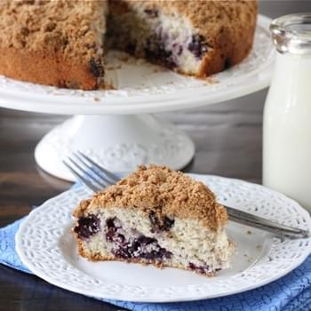 Blueberry Buckle Cake