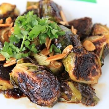 Sriracha & Honey Roasted Brussels Sprouts