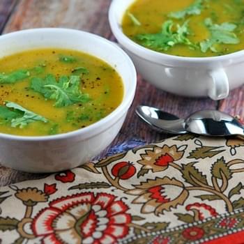 Butternut Squash Soup with Kale