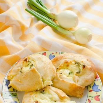 Cheese And Scallion Knishes