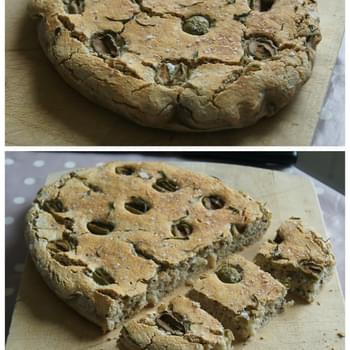 Gluten-Free Focaccia with Rosemary & Olives